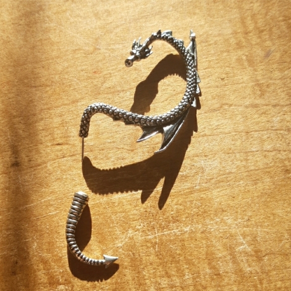 Alchemy England Jewelry - 🐉 ALCHEMY ENGLAND - Dragon Ear Wrap for Pierced Left Ear 🐉